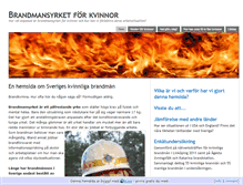 Tablet Screenshot of brandkvinna.n.nu